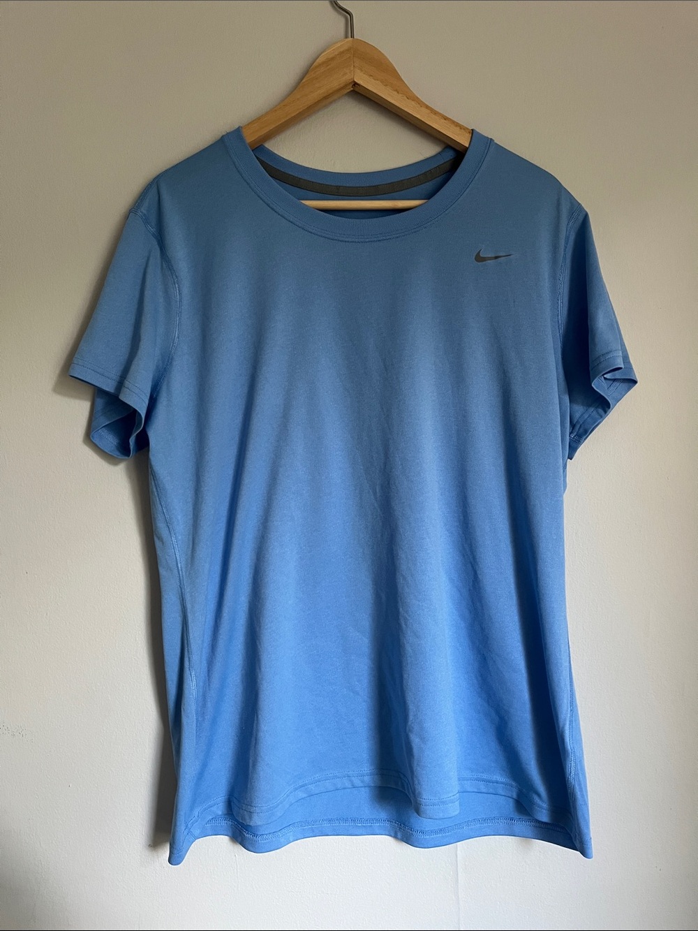 Nike Sky Blue Performance Short Sleeve Tee
